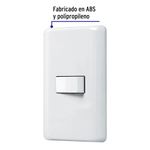 Interruptor 3 Vías Basic Blanco - Volteck