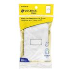 Interruptor 3 Vías Basic Blanco - Volteck