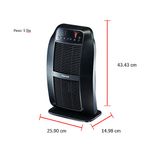 Calefactor Ceramico Silencioso Digital - Honeywell