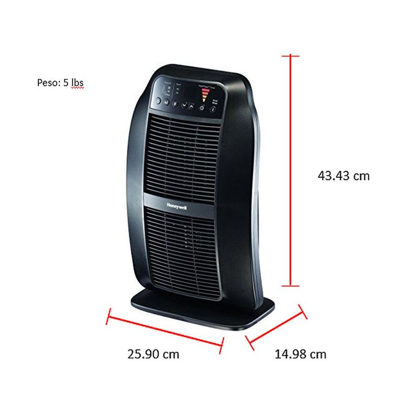 Calefactor Ceramico Silencioso Digital - Honeywell