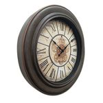Reloj de Pared Números Romanos Café 16 Plg