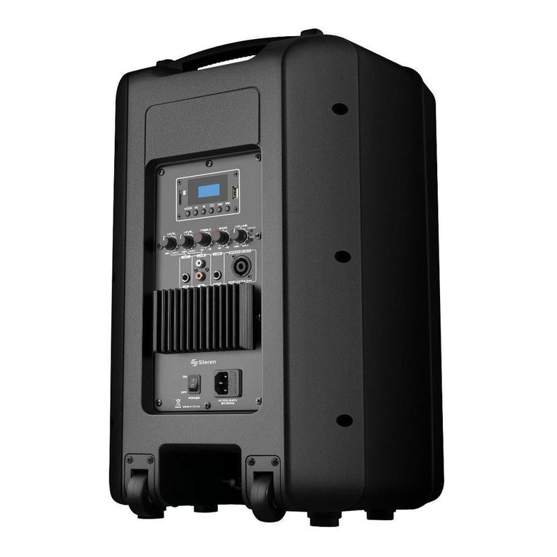 Bafle Steren Profesional Bluetooth Negro 12 Plg