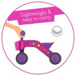 Triciclo de Balance Rosa