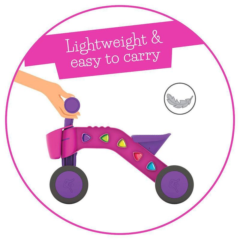 Triciclo de Balance Rosa