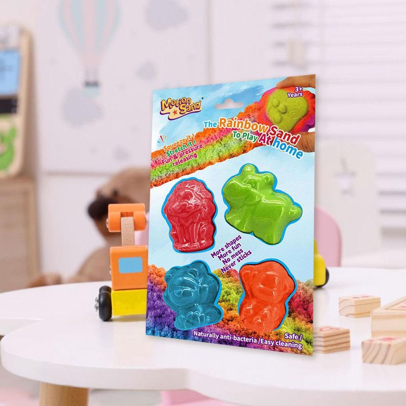 Set de Arcilla de Animales 4 Pzas