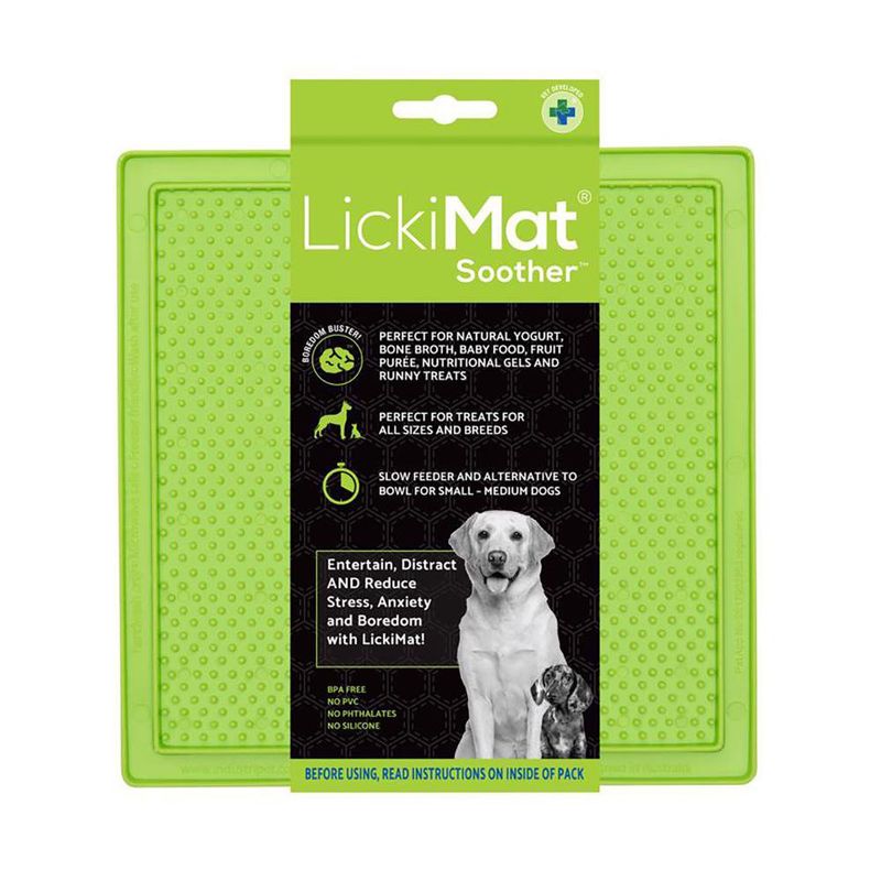 Plato Verde Plano - Lickimat