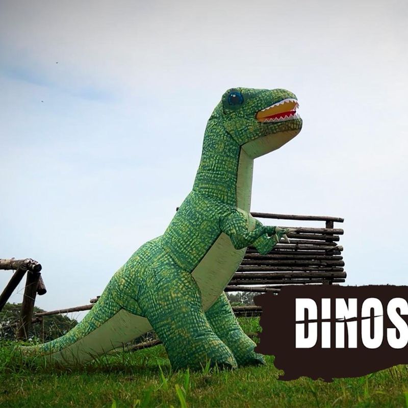 Dinosaurio a Radio Control Inflable
