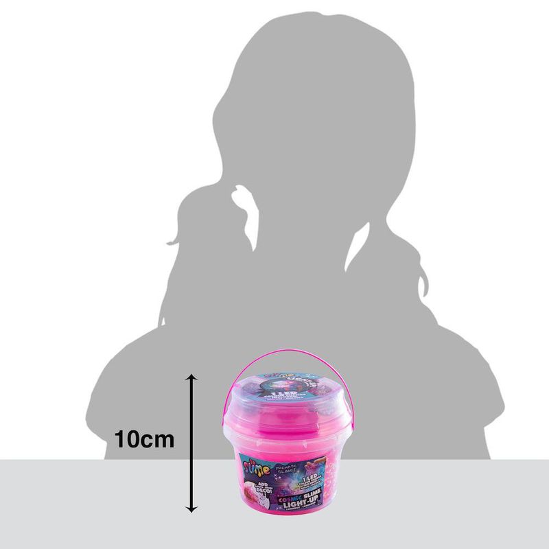 Cubeta de Slime Cósmico con Brillo Colores Surtidos