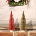 Árbol Decorativo Rosado con Brillo 30 cm