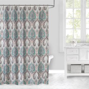 Cortina de Baño con Ganchos Marble