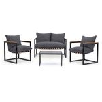 Set de Sala Gris Vicky