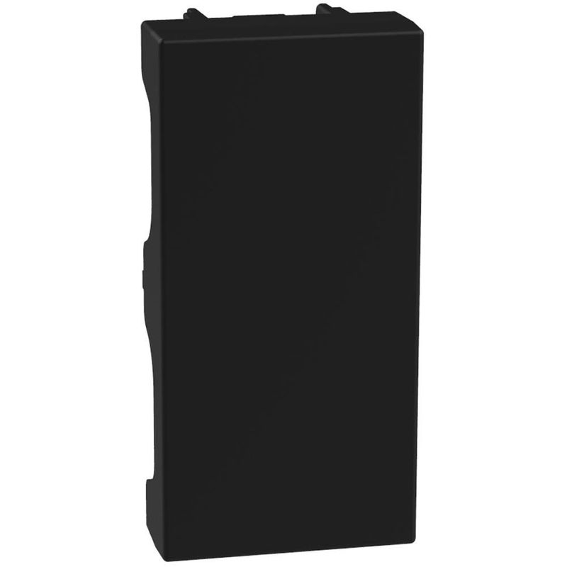 Placa Ciega Bticino Axolute para Espacios no Utilizados Negra