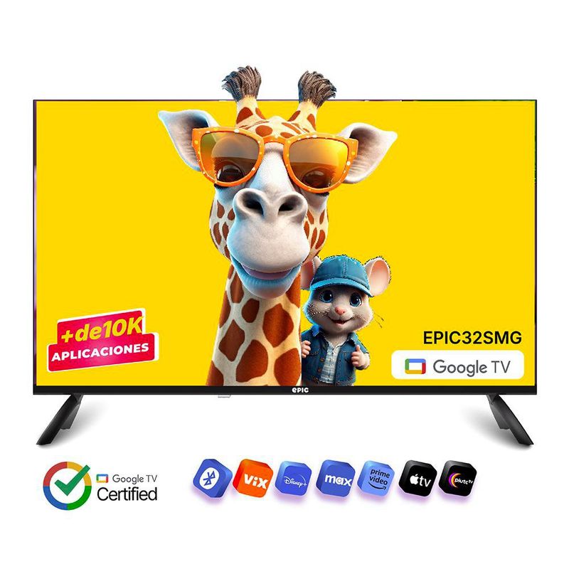 Televisor Smart Google HD 32 Plg