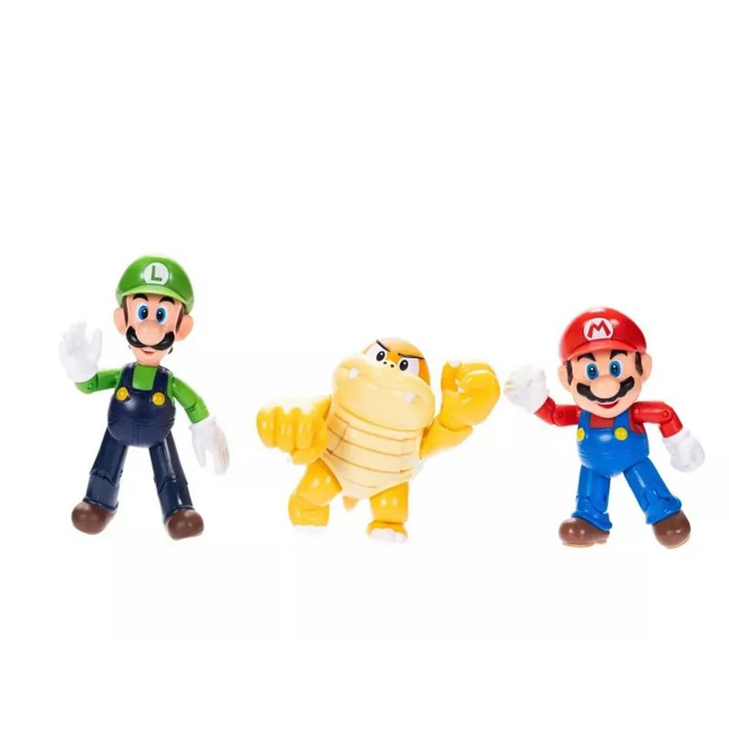 Set de 3 Figuras Nintendo 4 Plg