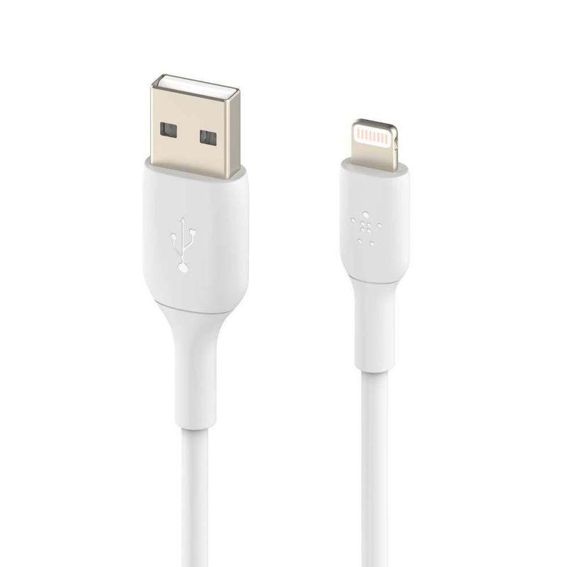 Cable Lightning a USB-A Blanco 1 M