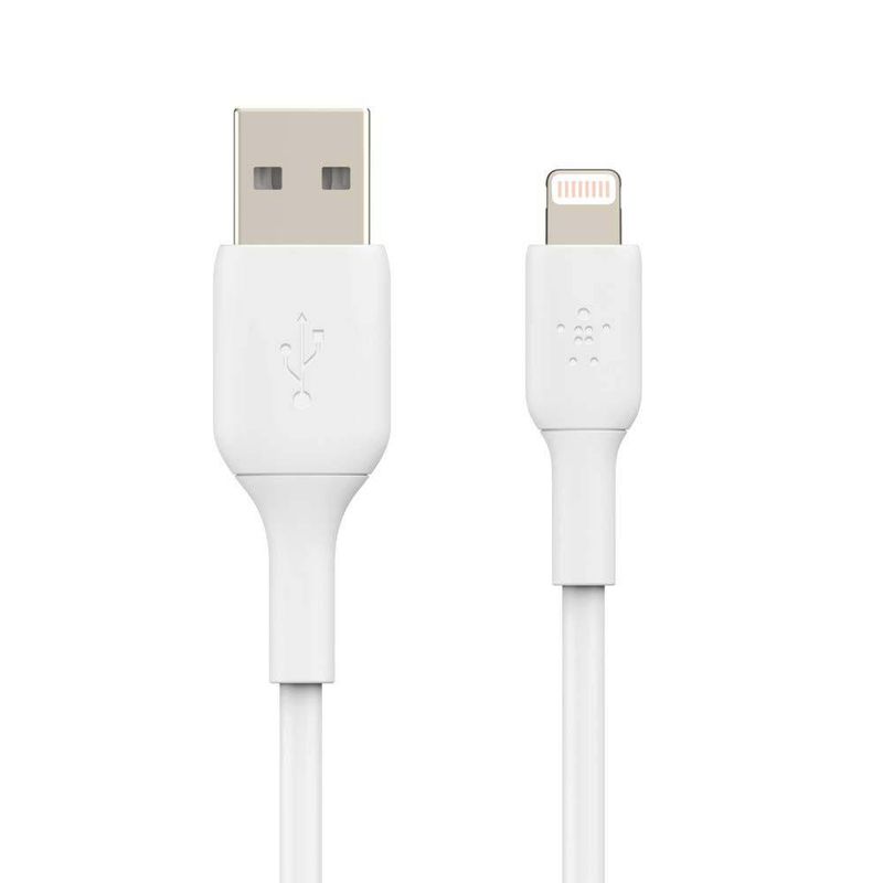 Cable Lightning a USB-A Blanco 1 M