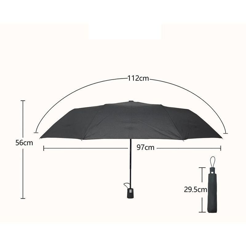 Sombrilla Automática 21.5 Plg Colores Surtidos