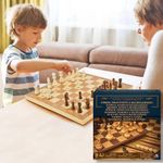 Set de Ajedrez, Damas y Backgammon - 3 en 1