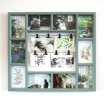 Marco Collage Verde con Ganchos