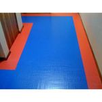 Piso de Hule Tachón Grande 1X 1.60 M Azul - Safri