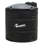 Tanque para Agua Industrial Negro Ref 40% 2,500 L