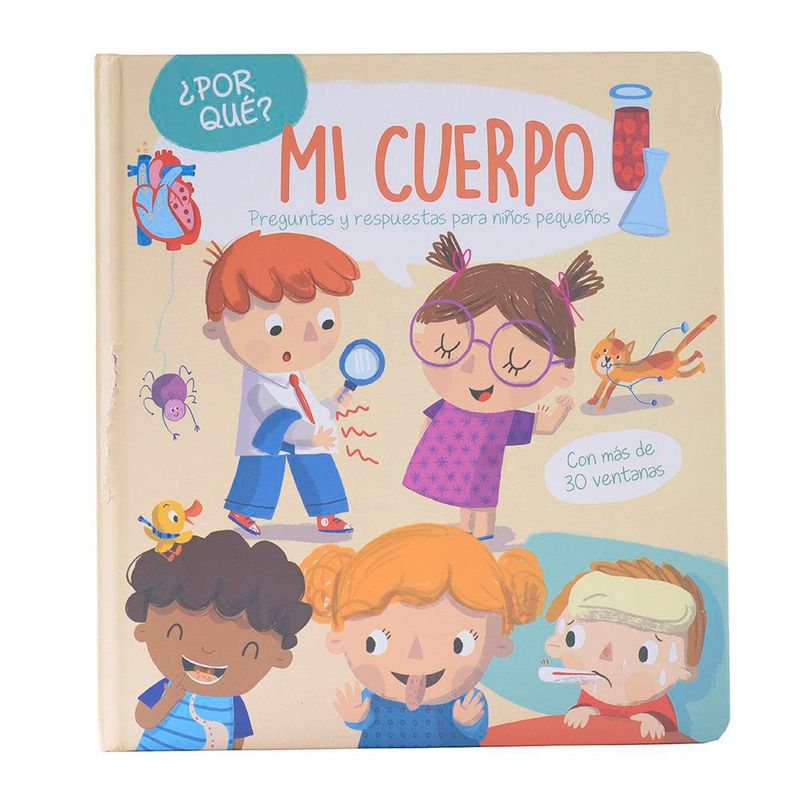 Libro Educativo sobre el Cuerpo Multicolor