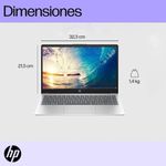 Laptop de 14plg con 8gb de RAM Plateado