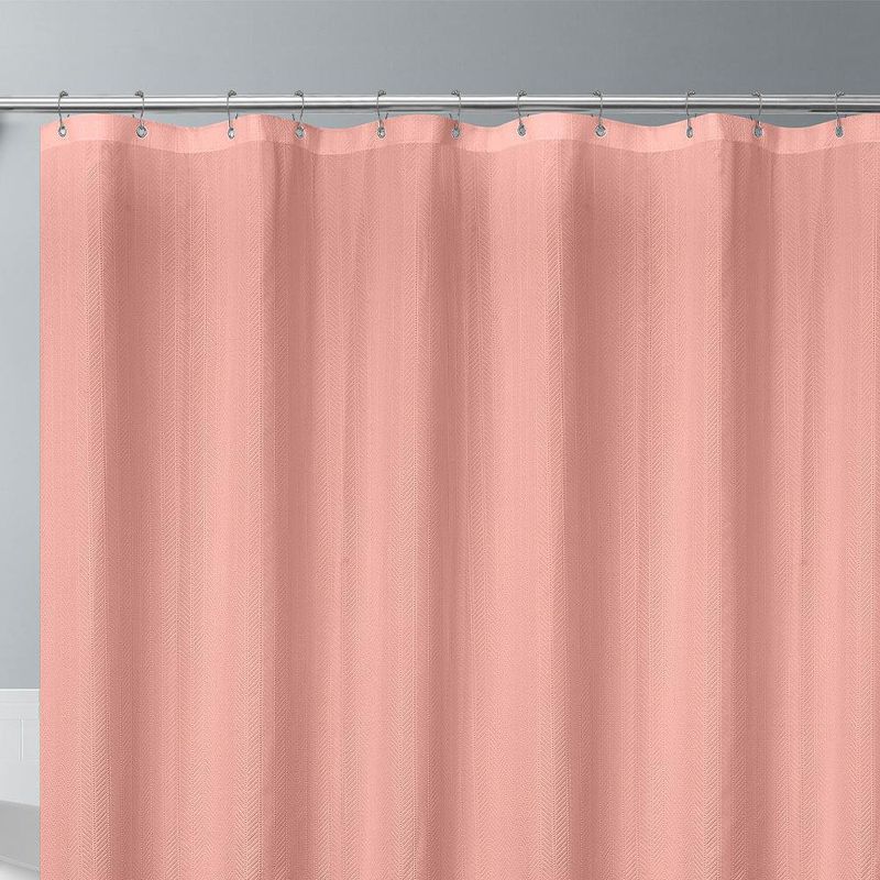 Set de Cortina para Baño con Liner Rosa