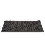 Alfombra Chenille para Baño Gris Oscuro 40 x 60 Cm - Berilo