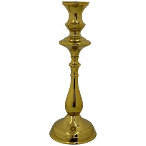 Candelero Decorativo Alto Dorado