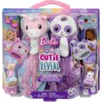 Set De Juego Pijamada Barbie Cutie Reveal