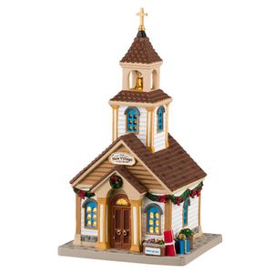 La Nueva Iglesia del Pueblo para Villa Navideña