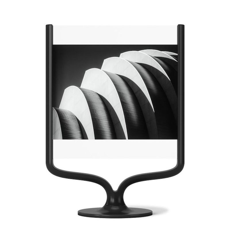 Marco Negro para Foto con Base