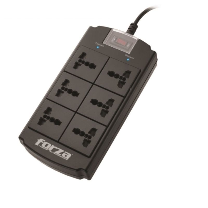 Protector de Voltaje 6 Salidas Universales - Forza