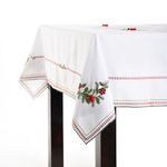 Mantel Rectangular Diseño Muérdago 150x220 Cm