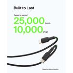 Cable USB-A a USB-C Negro 2 M