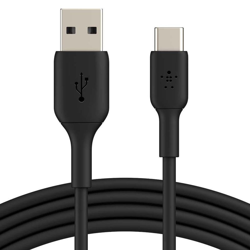 Cable USB-A a USB-C Negro 2 M
