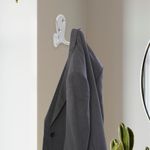 Gancho Para Ropa Metal Mate Doble - Hermex