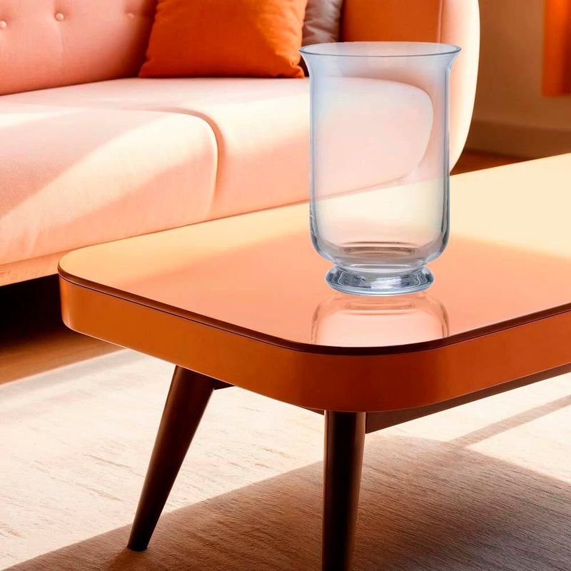Candelero de Vidrio Transparente