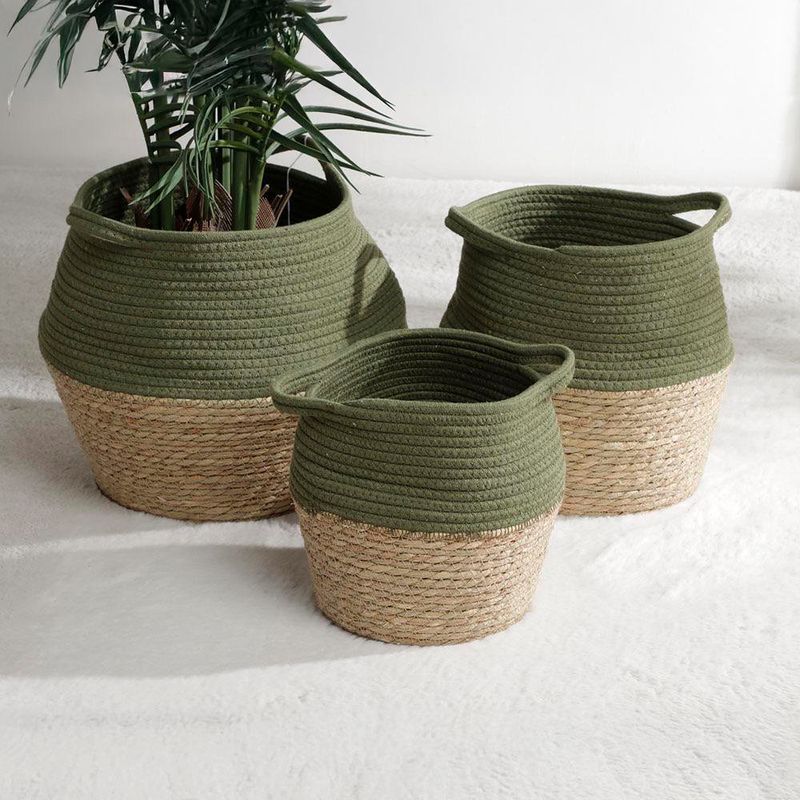 Set de 3 Canastas de 36x36x32 Cm