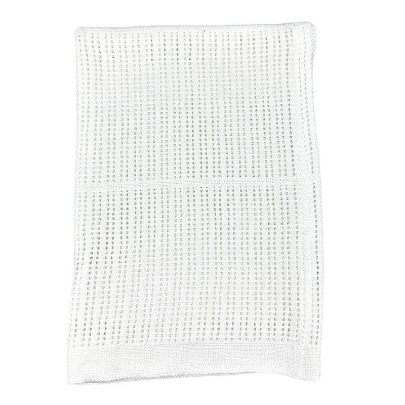 Frazada Throw Blanca