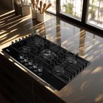 Cooktop a Gas 30 Plg Negra