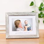 Marco de Fotos Abuela y Yo 8 x 6 Plg Madera Blanca