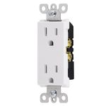 Tomacorriente Toma 5-15R Doble Blanco - Volteck