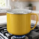 Vaso Hervidor Recto Praktica de 14 cm para 2L Color Amarillo