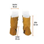 Protección para Soldar, Polainas de Cuero