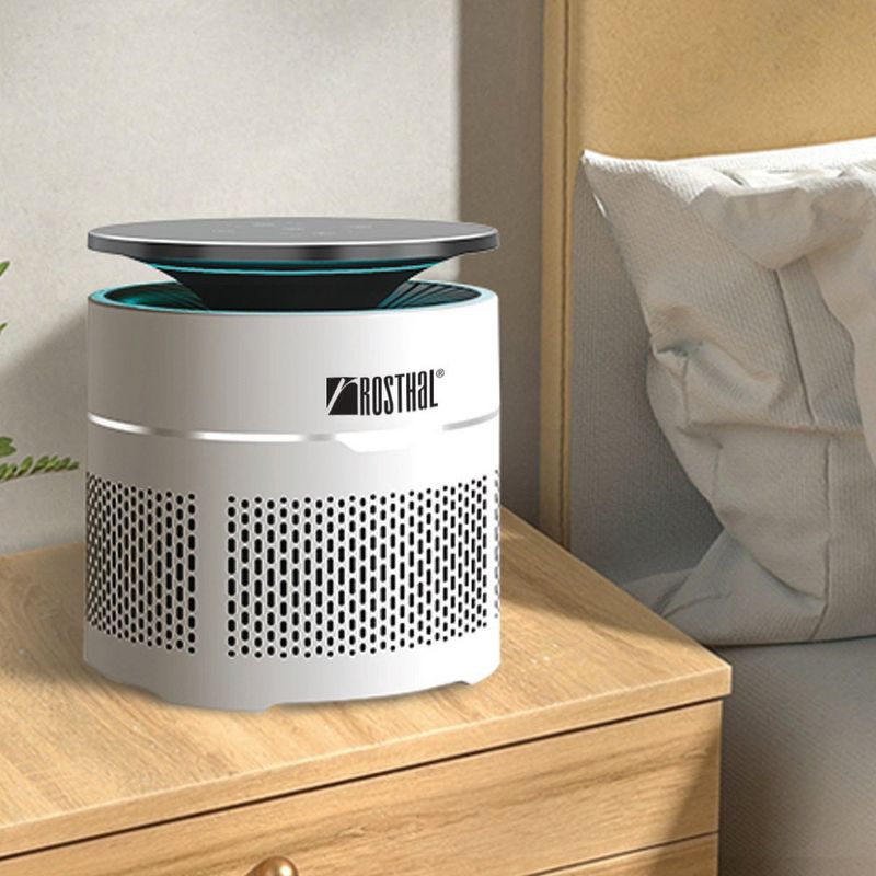 Mini Purificador de Ambiente para Escritorio Blanco 19 cm