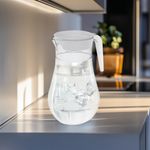 Pichel con Tapa Belly Transparente 2 L