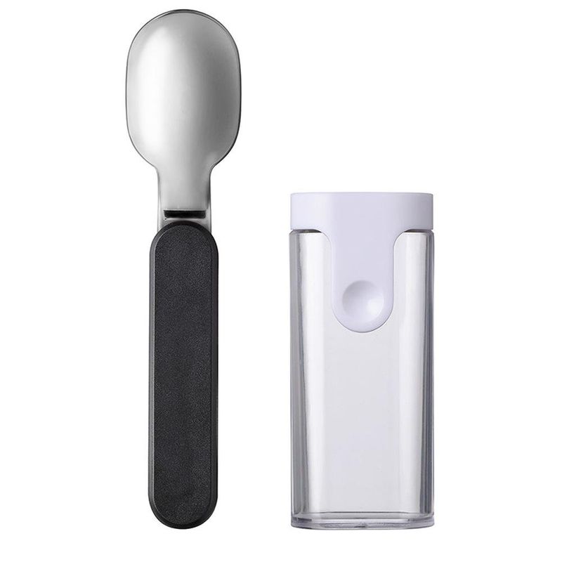 Cuchara Plegable Ellipse Negro