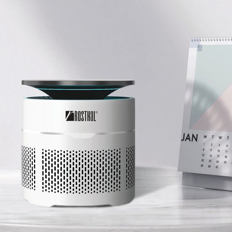 Mini Purificador de Ambiente para Escritorio Blanco 19 cm